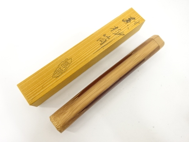 未使用 茶道具 塗師 大徹作 輪島塗 漆長板 壱双 共箱 リサイクル・